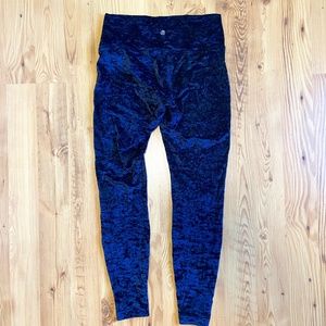 Lululemon Crushed Velvet Leggings